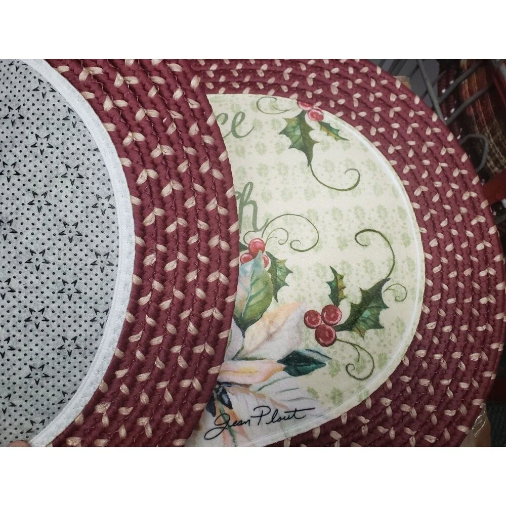 Oval Braided Kitchen Accent Rug (20